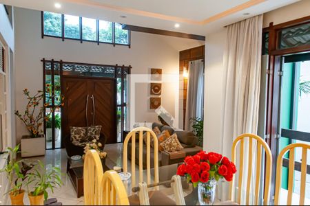 sala de casa de condomínio à venda com 6 quartos, 365m² em Pechincha, Rio de Janeiro