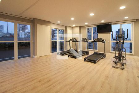 Apartamento para alugar com 26m², 1 quarto e sem vaga Apartamento para alugar com 26m², 1 quarto e sem vagaAcademia