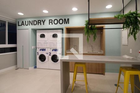 Apartamento para alugar com 26m², 1 quarto e sem vaga Apartamento para alugar com 26m², 1 quarto e sem vagaLavanderia