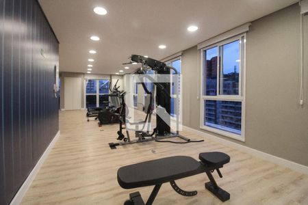 Apartamento para alugar com 26m², 1 quarto e sem vaga Apartamento para alugar com 26m², 1 quarto e sem vagaAcademia