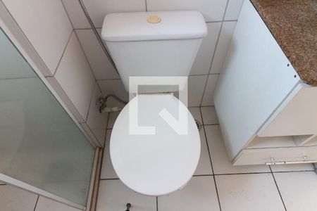 Apartamento à venda com 49m², 3 quartos e 1 vagaDetalhe do banheiro
