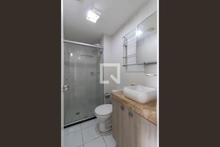 Banheiro de apartamento para alugar com 1 quarto, 33m² em Cambuci, São Paulo