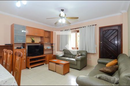 Sala de casa de condomínio para alugar com 2 quartos, 130m² em Vila Sao Joao, Guarulhos