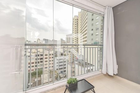 Varanda de kitnet/studio à venda com 1 quarto, 28m² em Bela Vista, São Paulo