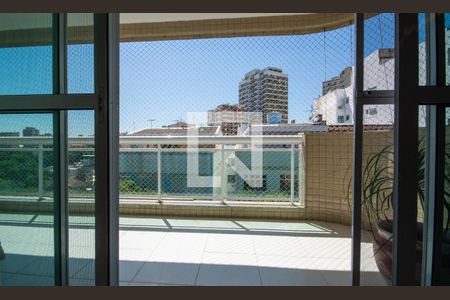 Varanda da Sala de apartamento à venda com 3 quartos, 222m² em Tijuca, Rio de Janeiro