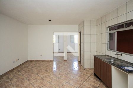 Sala e cozinha de Apartamento com 2 quartos, 42m² Jardim Paraguacu