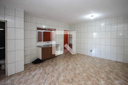 Sala e cozinha de apartamento para alugar com 2 quartos, 42m² em Jardim Paraguacu, São Paulo