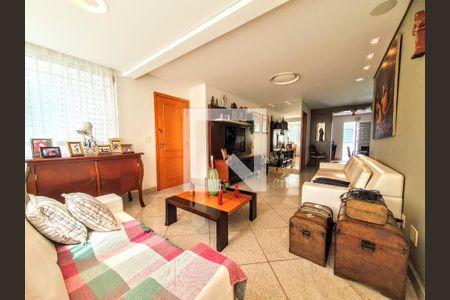 Sala de apartamento à venda com 4 quartos, 208m² em Cidade Nova, Belo Horizonte