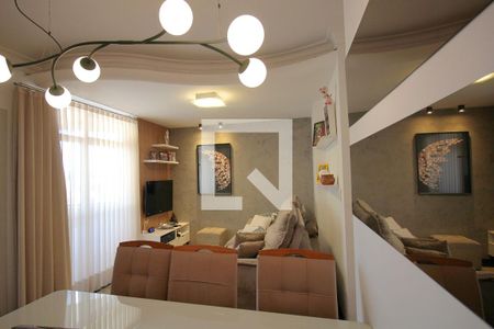Sala de apartamento à venda com 3 quartos, 87m² em Colégio Batista, Belo Horizonte