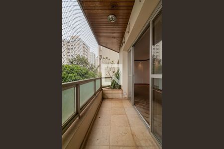 Varanda da Sala 1 de apartamento à venda com 4 quartos, 200m² em Vila Mascote, São Paulo