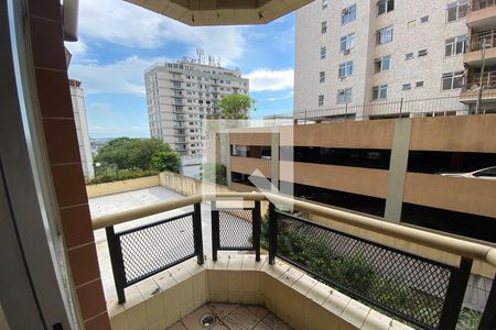 Varanda da Sala de apartamento à venda com 2 quartos, 60m² em Rocha, Rio de Janeiro