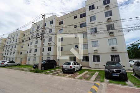 Fachada do bloco de apartamento para alugar com 2 quartos, 45m² em Campo Grande, Rio de Janeiro