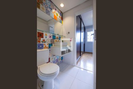 Suíte - Banheiro de apartamento para alugar com 1 quarto, 50m² em Sumaré, São Paulo