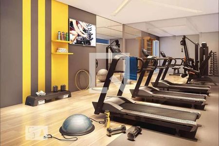 Apartamento à venda com 45m², 2 quartos e 1 vaga Apartamento à venda com 45m², 2 quartos e 1 vagaArea Comum - Academia