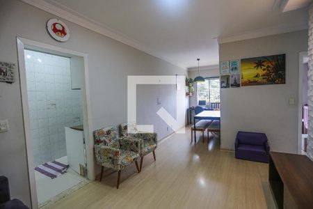 Sala de Estar de apartamento à venda com 2 quartos, 66m² em Vila Pirajussara, São Paulo