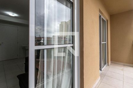 Apartamento para alugar com 32m², 1 quarto e sem vagaVaranda do Quarto e Sala