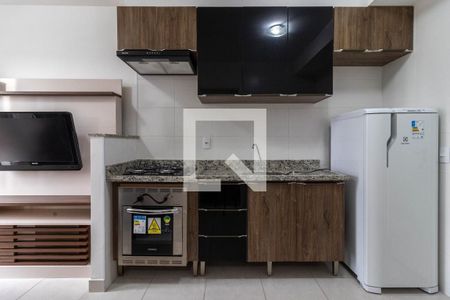 Apartamento para alugar com 32m², 1 quarto e sem vagaCozinha - Exaustor e Geladeira