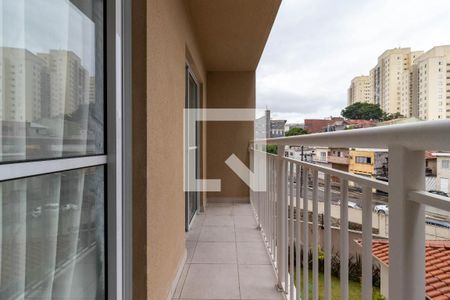 Apartamento para alugar com 32m², 1 quarto e sem vagaVaranda do Quarto e Sala