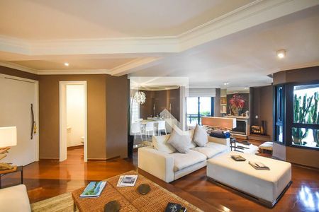 Sala de apartamento para alugar com 3 quartos, 244m² em Vila Morumbi, São Paulo