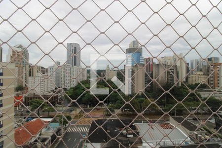 Vista Janela da Sala de apartamento para alugar com 3 quartos, 78m² em Cidade Monções, São Paulo