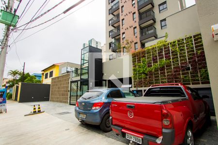 Apartamento para alugar com 44m², 1 quarto e 1 vaga Apartamento para alugar com 44m², 1 quarto e 1 vagaFachada