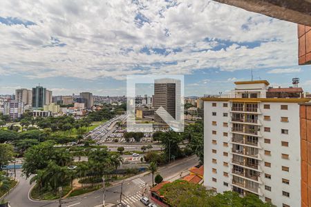 Vista da Sacada da Sala de apartamento para alugar com 3 quartos, 150m² em Vila Bastos, Santo André