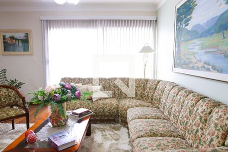 Sala de apartamento à venda com 3 quartos, 137m² em Jardim Sílvia, Santo André