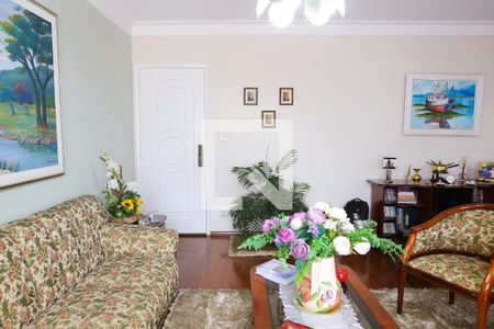 Sala de apartamento à venda com 3 quartos, 137m² em Jardim Sílvia, Santo André