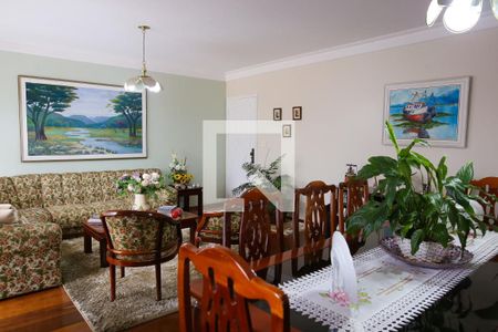 Sala de apartamento à venda com 3 quartos, 137m² em Jardim Sílvia, Santo André