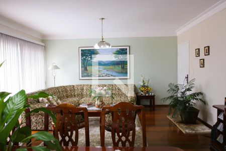 Sala de apartamento à venda com 3 quartos, 137m² em Jardim Sílvia, Santo André