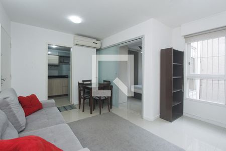 SALA de apartamento para alugar com 1 quarto, 40m² em Bom Fim, Porto Alegre