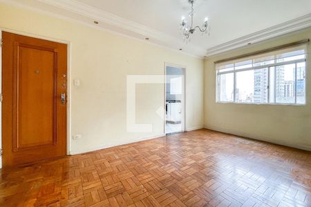 Sala de apartamento para alugar com 1 quarto, 58m² em Paraíso, São Paulo