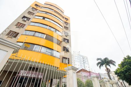 Fachada de apartamento à venda com 1 quarto, 50m² em Santa Cecília, Porto Alegre