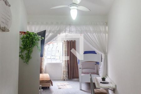 Sala/quarto de apartamento para alugar com 1 quarto, 50m² em Boqueirão, Praia Grande