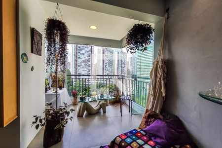 Varanda de apartamento para alugar com 1 quarto, 70m² em Jardim Caboré, São Paulo