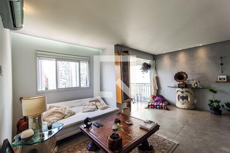 Sala de apartamento para alugar com 1 quarto, 70m² em Jardim Caboré, São Paulo