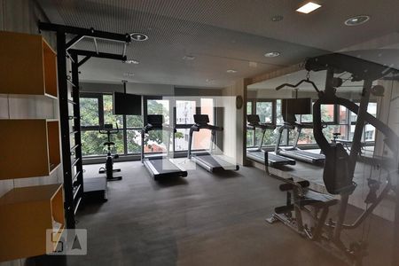 Studio para alugar com 26m², 1 quarto e sem vaga Studio para alugar com 26m², 1 quarto e sem vagaAcademia
