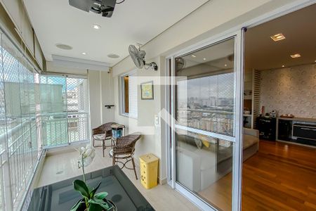 Varanda Gourmet de apartamento à venda com 3 quartos, 86m² em Mooca, São Paulo