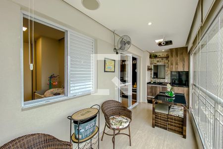 Varanda Gourmet de apartamento à venda com 3 quartos, 86m² em Mooca, São Paulo