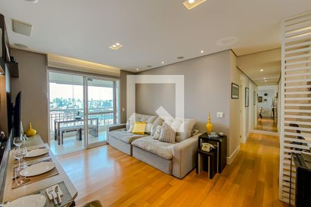 Sala de apartamento à venda com 3 quartos, 86m² em Mooca, São Paulo