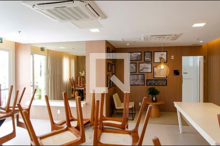Apartamento para alugar com 68m², 2 quartos e 1 vagaÁrea comum - Salão de festas