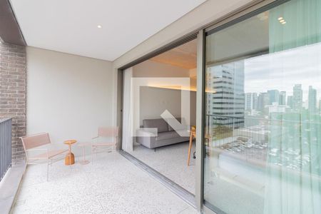 Varanda de apartamento para alugar com 1 quarto, 53m² em Itaim Bibi, São Paulo