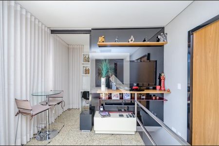 Sala cobertura de apartamento para alugar com 2 quartos, 80m² em Coração de Jesus, Belo Horizonte