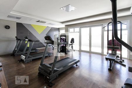 Apartamento para alugar com 40m², 1 quarto e 1 vaga Apartamento para alugar com 40m², 1 quarto e 1 vagaÁrea comum - Academia