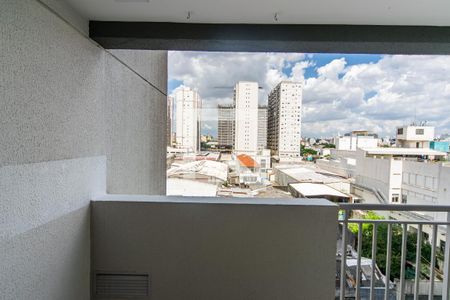 Varanda de apartamento para alugar com 1 quarto, 40m² em Brás, São Paulo