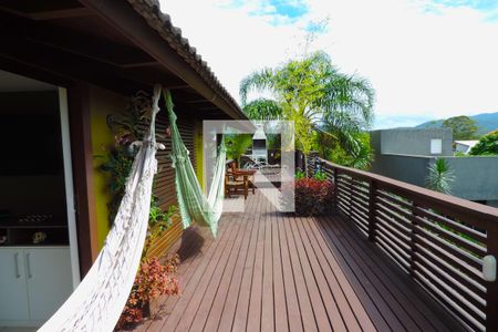 Varanda de apartamento para alugar com 3 quartos, 138m² em Porto da Lagoa, Florianópolis