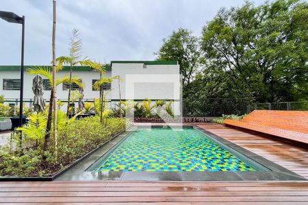 Studio à venda com 25m², 1 quarto e sem vagaPiscina