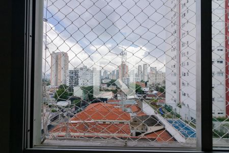 Vista Sala de apartamento à venda com 3 quartos, 82m² em Vila Olímpia, São Paulo