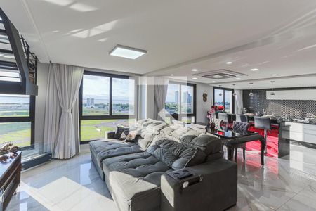 Sala de apartamento para alugar com 3 quartos, 129m² em Cristal, Porto Alegre
