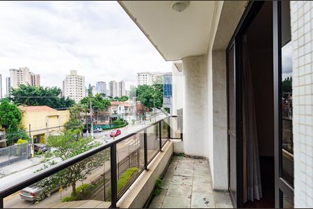 Sacada da Sala de apartamento à venda com 3 quartos, 153m² em Vila Clementino, São Paulo